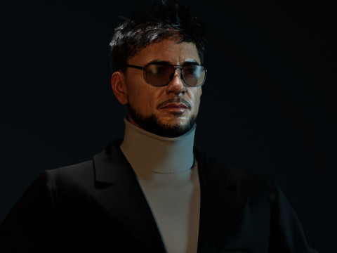 Robert Downey Jr Modelo 3D