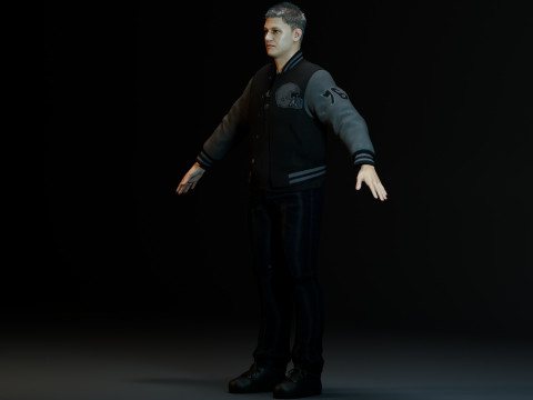 Tom Hardy Eddie Brock 3D Model