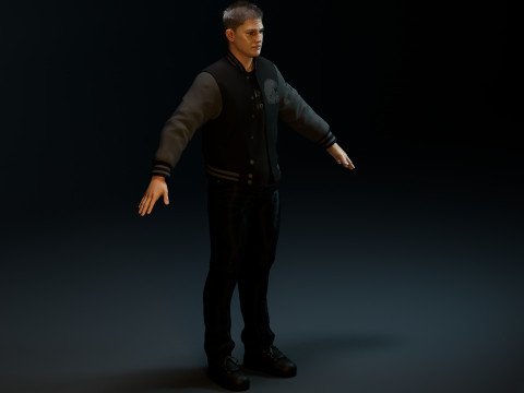 Tom Hardy Eddie Brock 3D Model