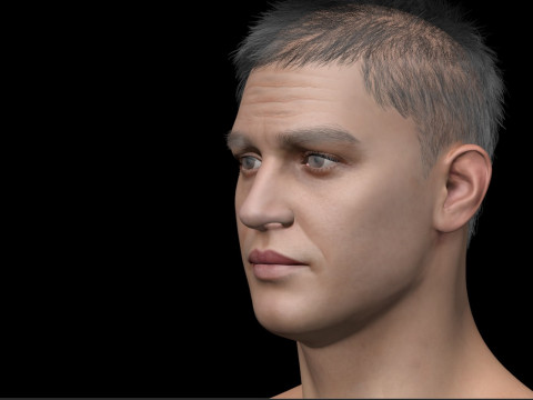 Tom Hardy Eddie Brock 3D Model