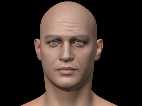 Tom Hardy Eddie Brock 3D Model