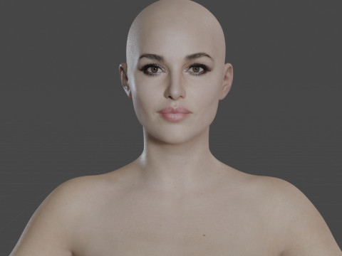 Monica Bellucci 3D 模型