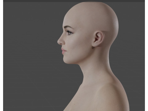 Monica Bellucci 3D 模型