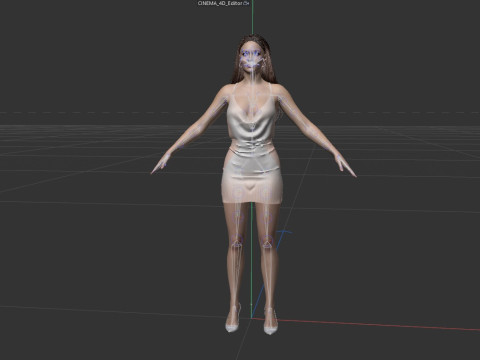 Monica Bellucci 3D 模型