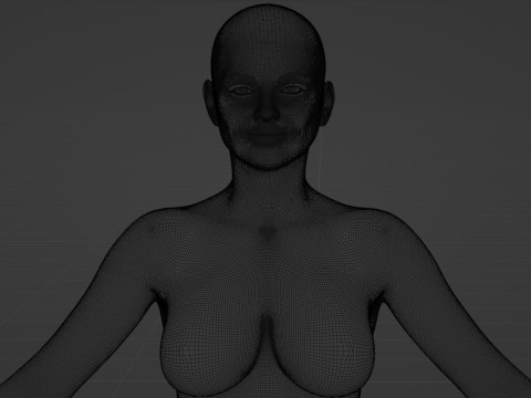 Marion Cotillard 3D Модель