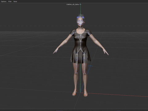 Shailene Woodley Model 3D