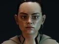 Rey Star Wars 3D Model