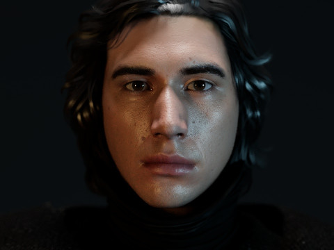 Kylo Ren Modelo 3D