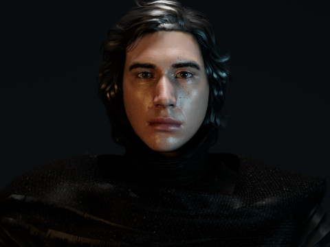 Kylo Ren Modelo 3D