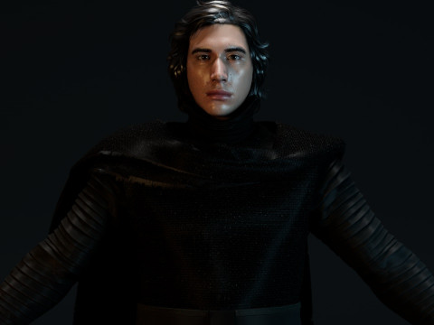 Kylo Ren Modelo 3D