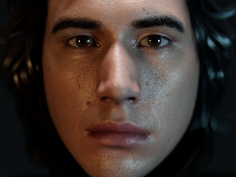 Kylo Ren Modelo 3D