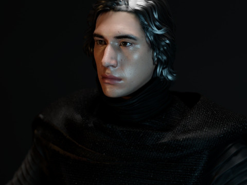 Kylo Ren Modelo 3D