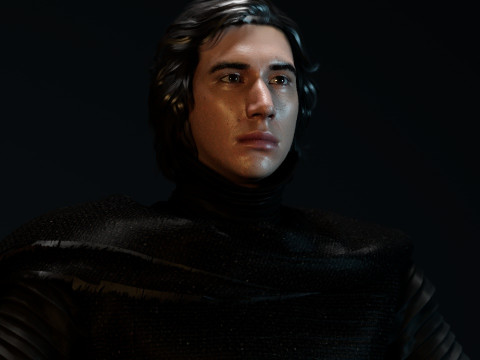Kylo Ren Modelo 3D