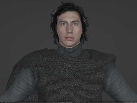 Kylo Ren Modelo 3D