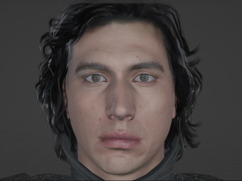 Kylo Ren Modelo 3D