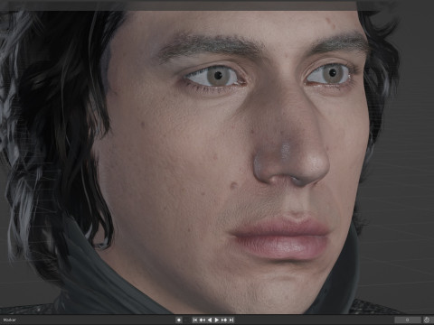 Kylo Ren Modelo 3D