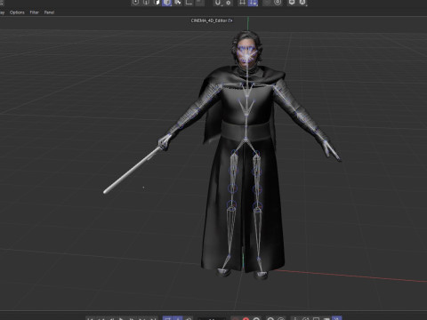 Kylo Ren Modelo 3D