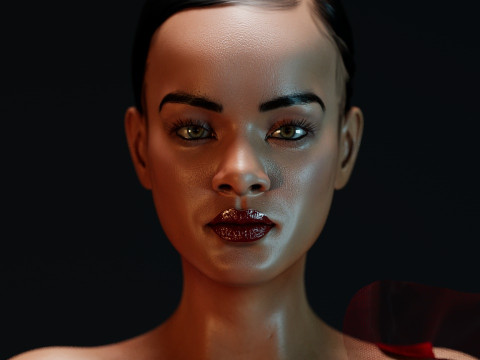 Rihanna 3D 模型