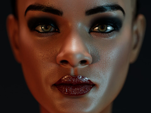 Rihanna 3D 模型