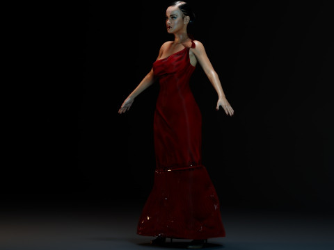 Rihanna 3D 模型