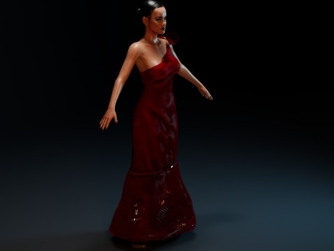 Rihanna 3D 模型
