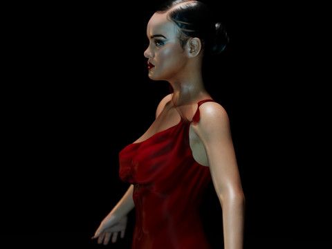 Rihanna 3D 模型
