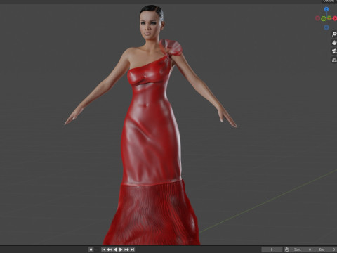Rihanna 3D 模型