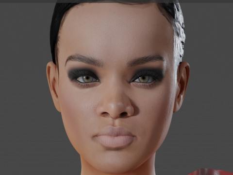 Rihanna 3D 模型