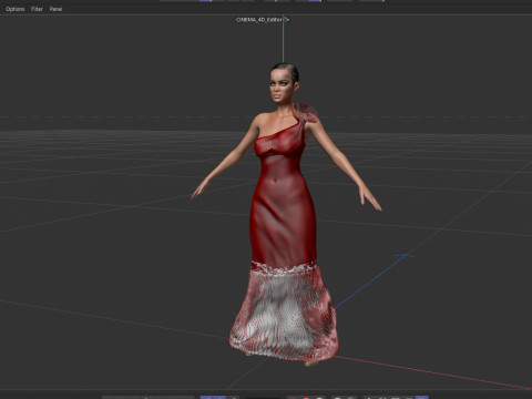 Rihanna 3D 模型