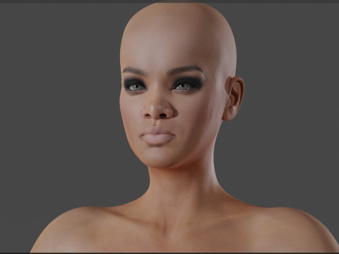 Rihanna 3D 模型