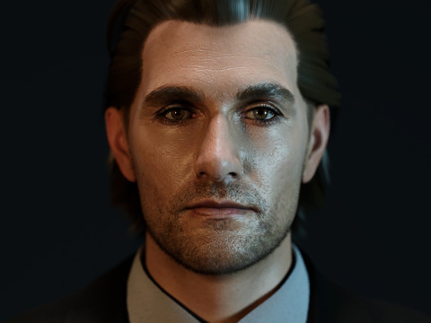 Matthew McConaughey 3D Model