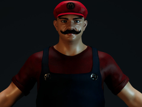 SuperMario 3Dモデル