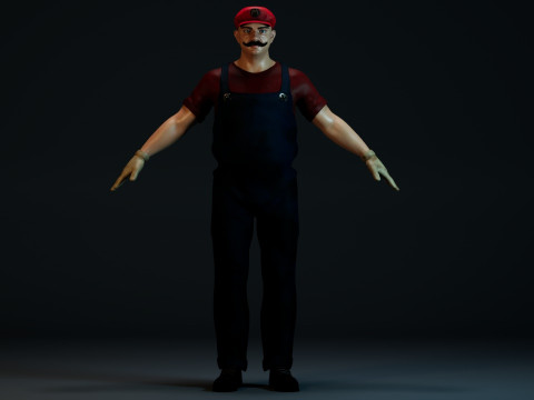 SuperMario 3Dモデル