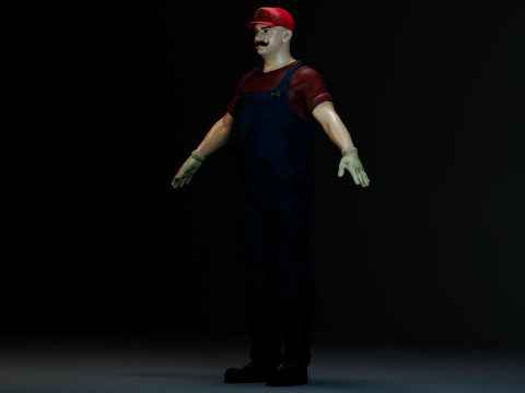 SuperMario 3Dモデル