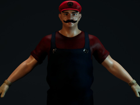 SuperMario 3Dモデル