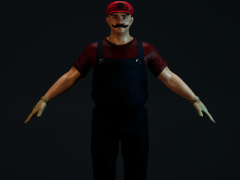 SuperMario 3Dモデル