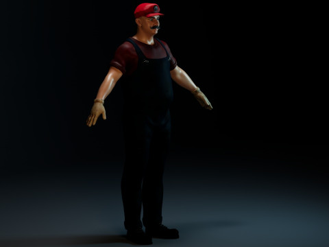SuperMario 3Dモデル