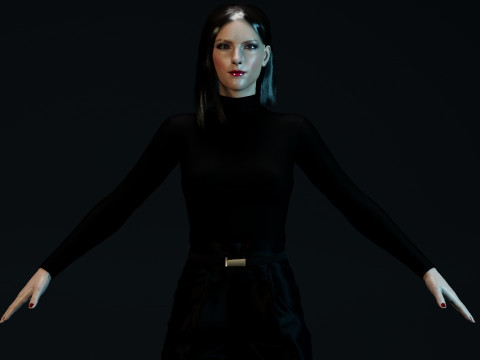 Anna Kendrick Modèle 3D