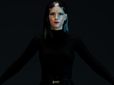 Anna Kendrick Modèle 3D