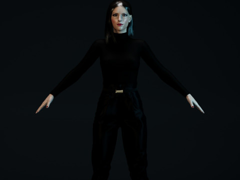 Anna Kendrick Modèle 3D