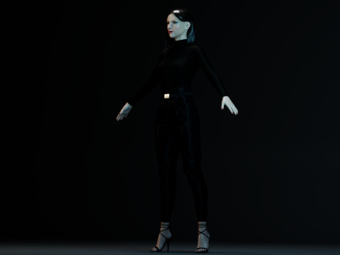 Anna Kendrick Modèle 3D