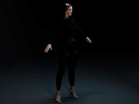 Anna Kendrick Modèle 3D