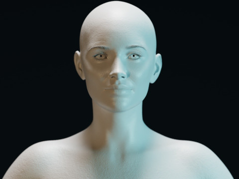 Jessica Chastain Modelo 3D