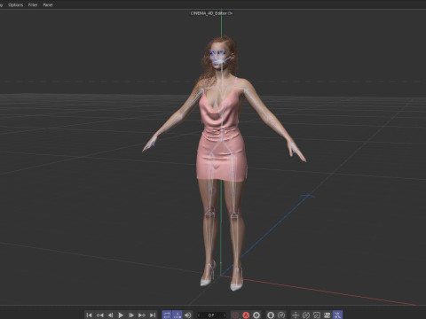 Jessica Chastain Modelo 3D