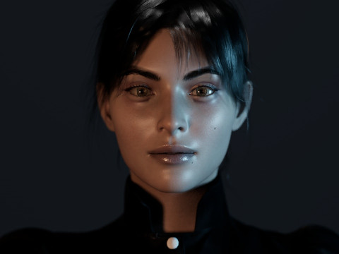 Donna Beneviento 3Dモデル