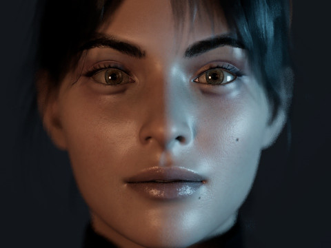 Donna Beneviento 3Dモデル