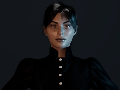 Donna Beneviento 3Dモデル