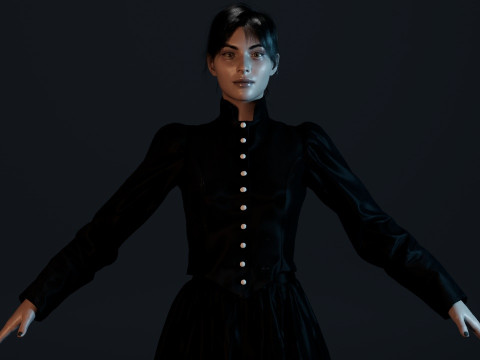 Donna Beneviento 3Dモデル