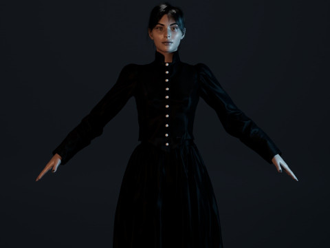 Donna Beneviento 3Dモデル