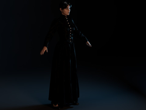 Donna Beneviento 3Dモデル